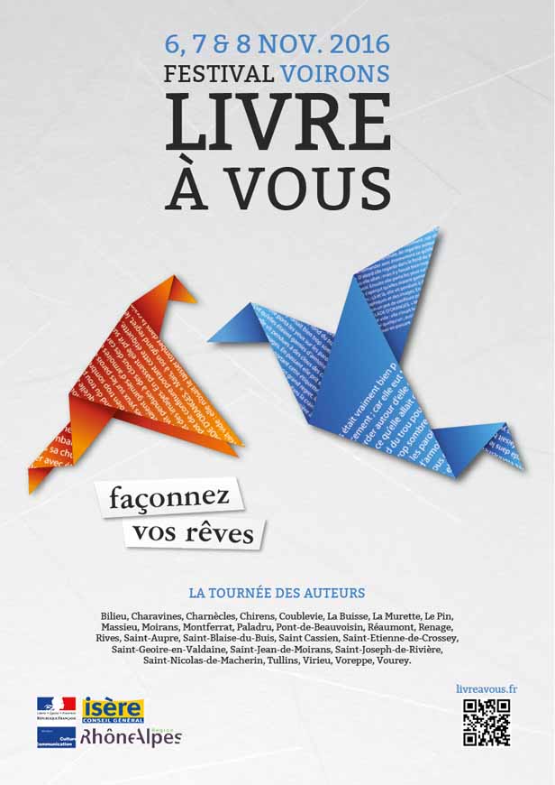 Affiche du festival "Livre  Vous"
