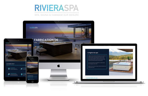 Site Web "Riviera Spa"
