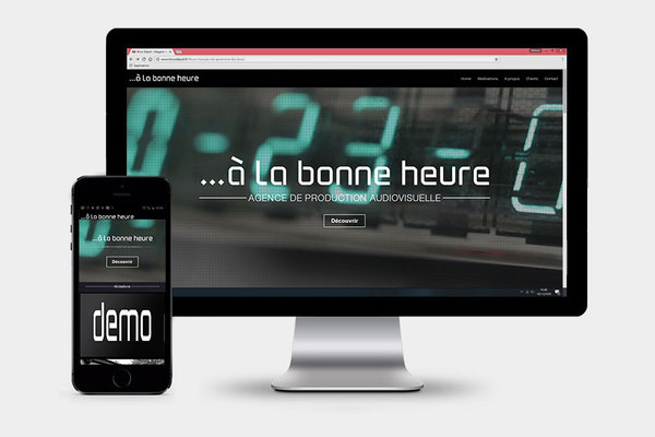 Site web responsive complet