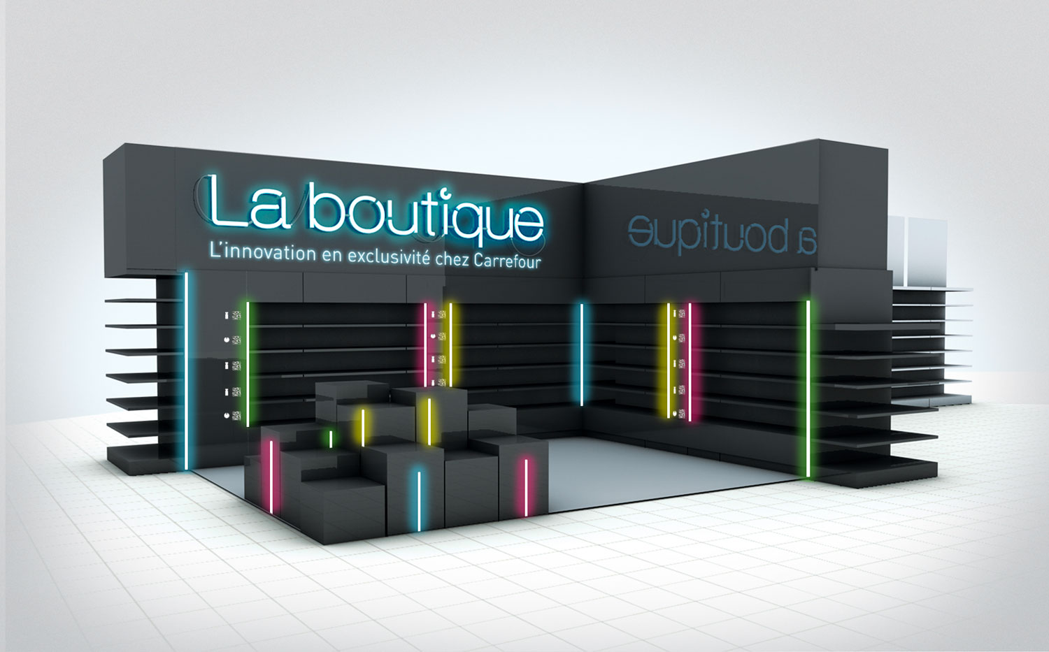 Stand pour carrefour