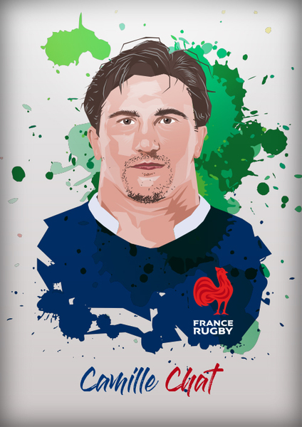 ILLUSTRATION // RUGBY01 / Camille Chat