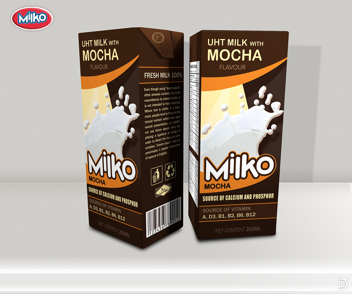 Packaging Milko