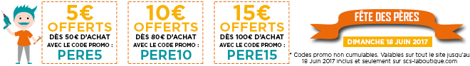 Bandeau promotionnel - Fête des Pères