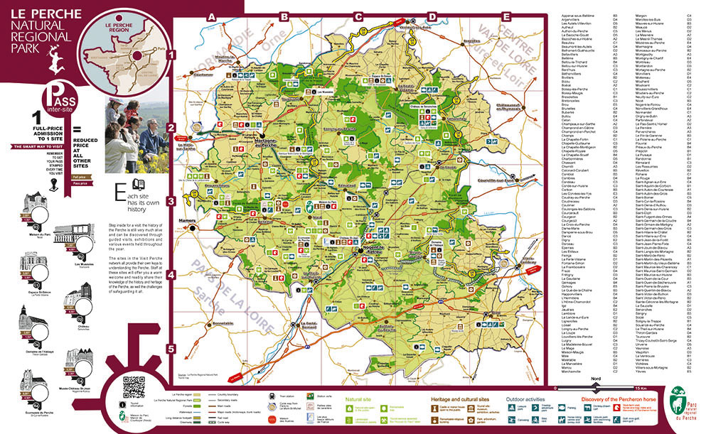 LE PERCHE | Carte touristique_intérieur