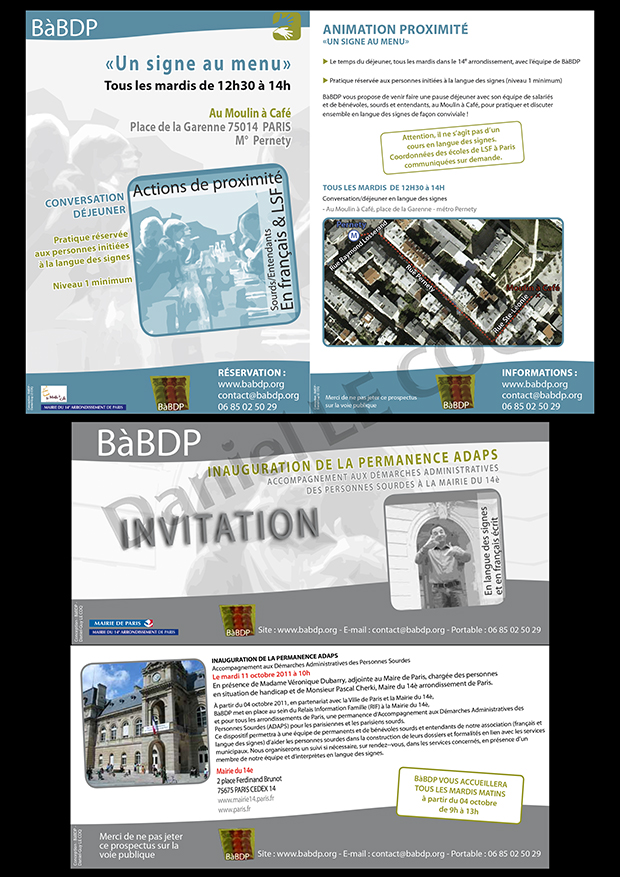 Travaux de BàBDP