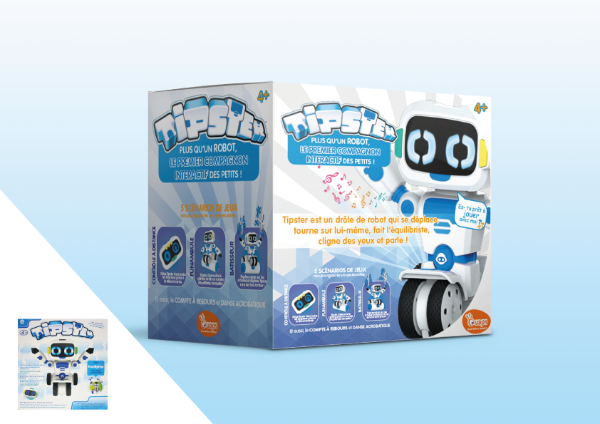 Ouaps - Identité packaging, Lifting