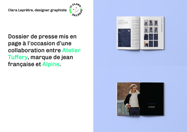 Dossier de presse Alpine x Atelier Tuffery