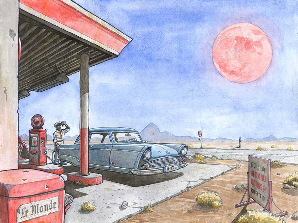 Le dernier voyage de l'énigmatique Paul W.R. - Concept art