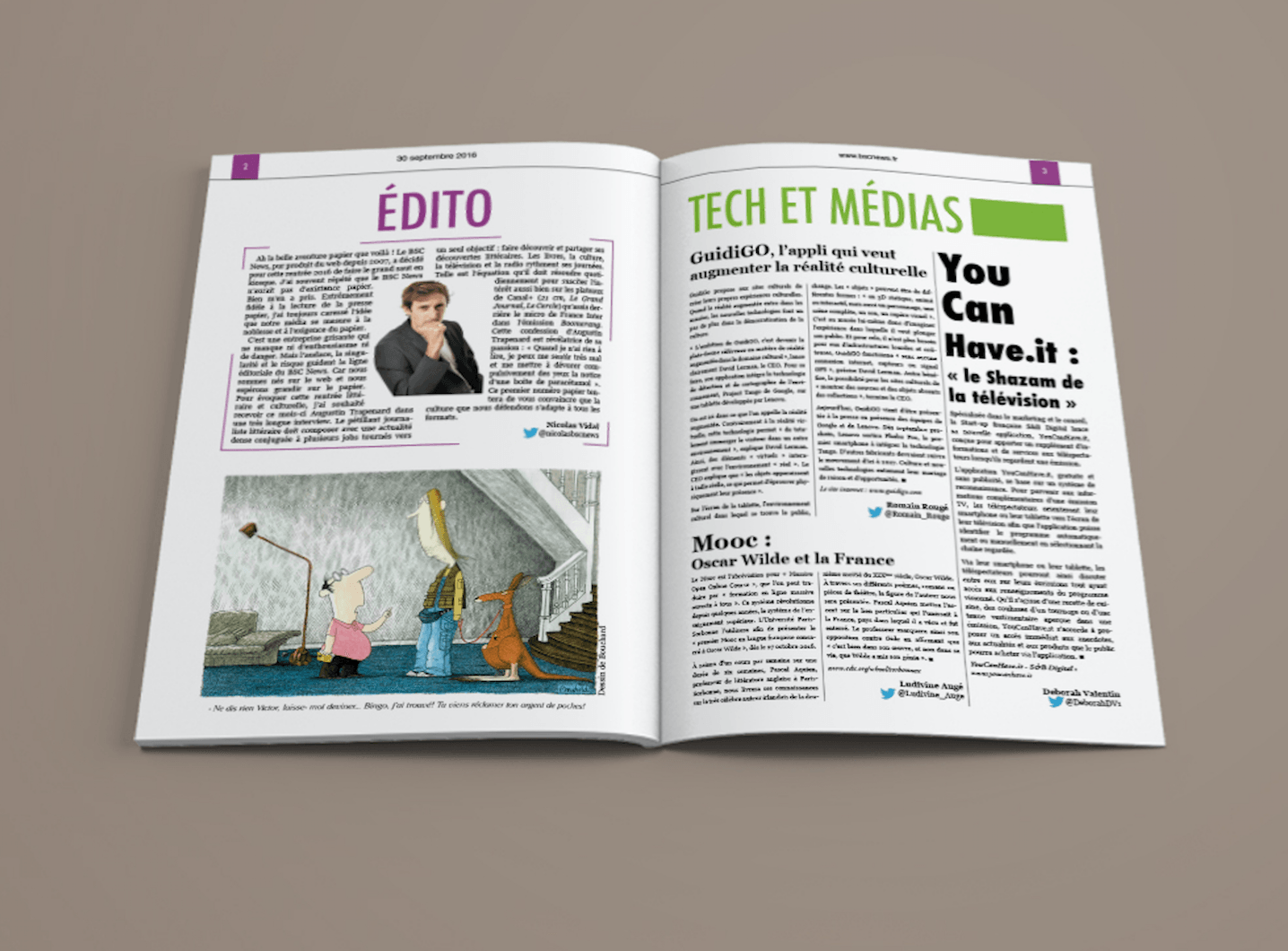 Dossier BSC News (Première double)