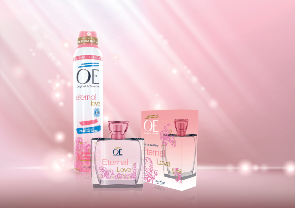 OE des parfums infinis - Identité packaging, Création