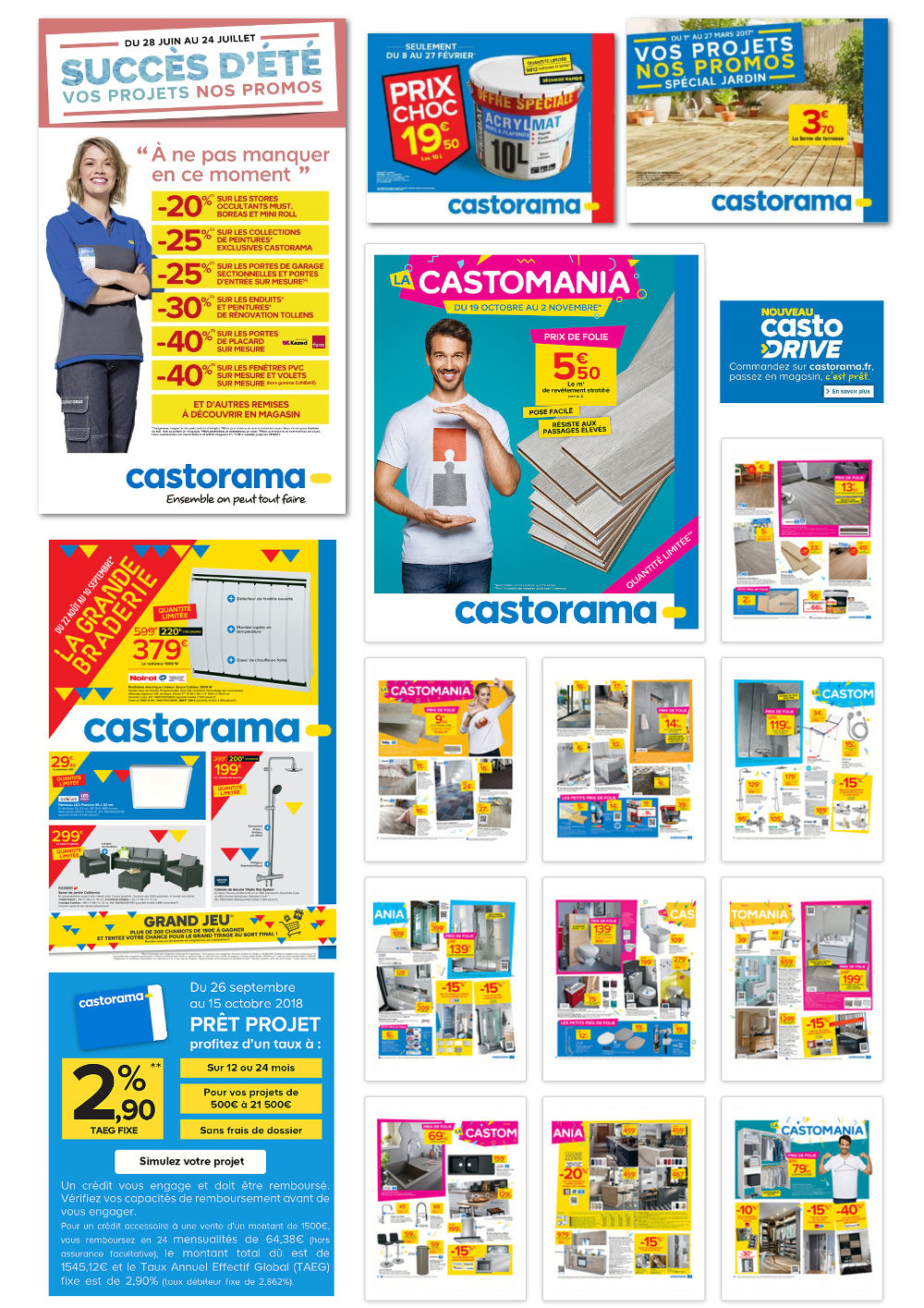 Book de réalisations - Castorama
