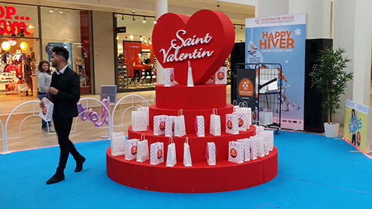 Coeur Saint Valentin - Auchan
