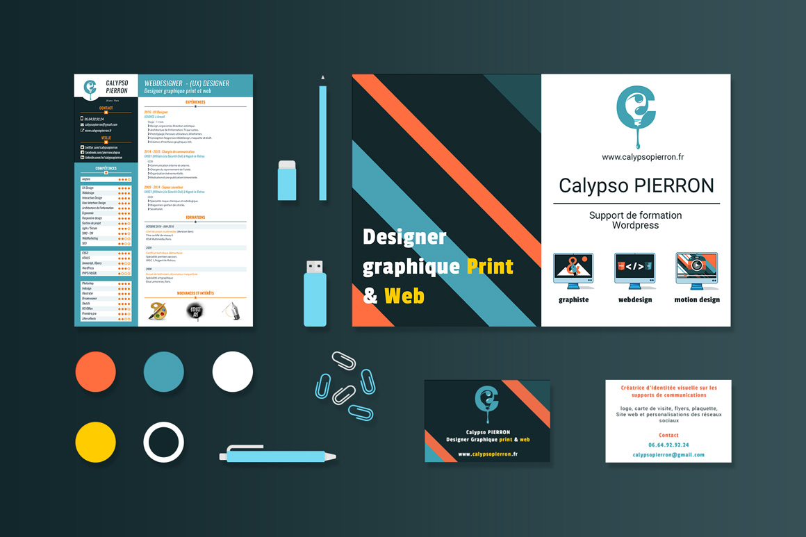 Charte graphique Calypso Pierron