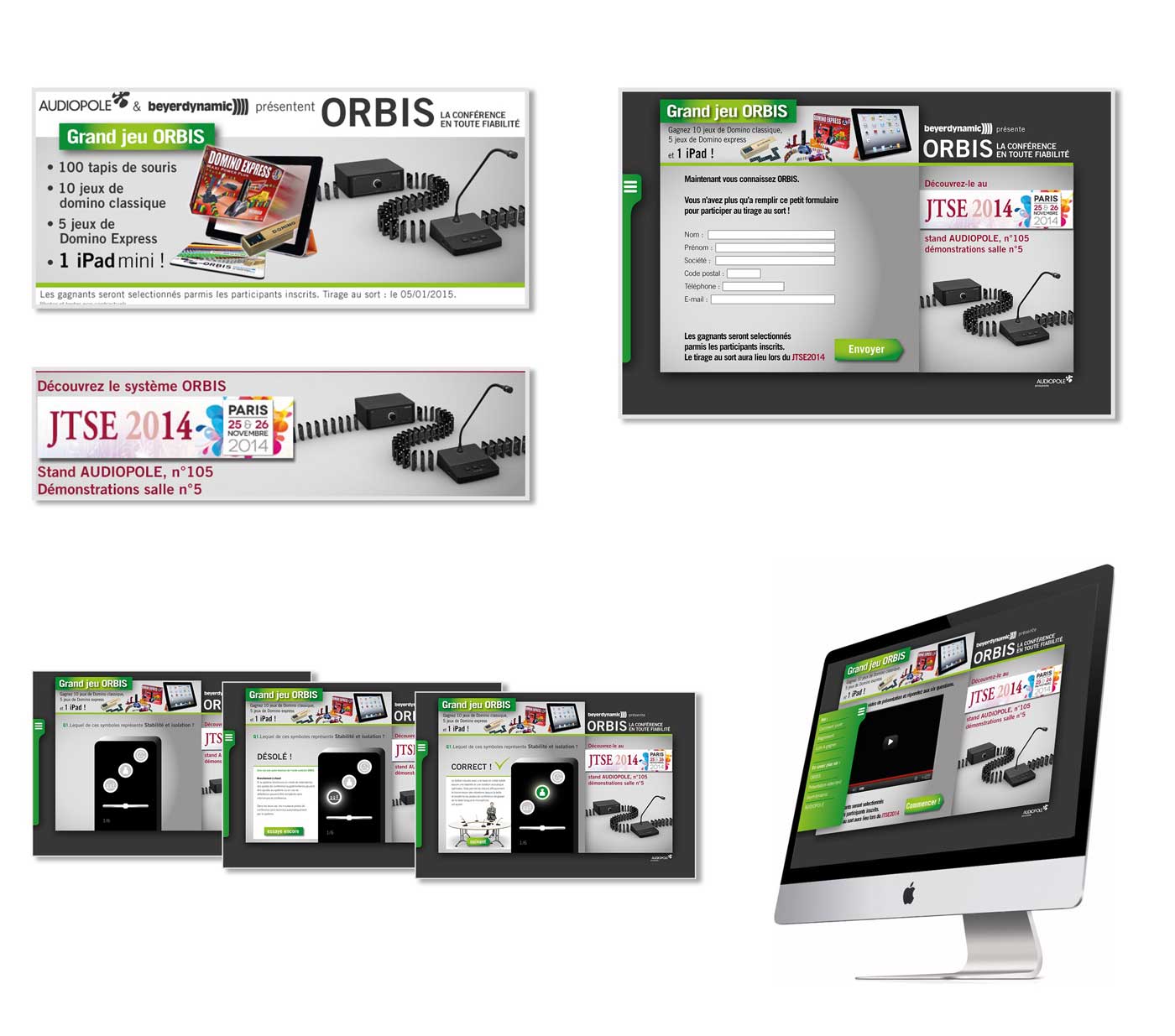 Site internet Jeu Orbis