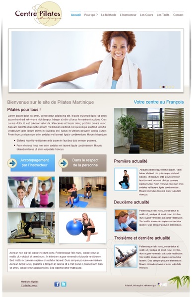 Site internet Pilates sur son 31