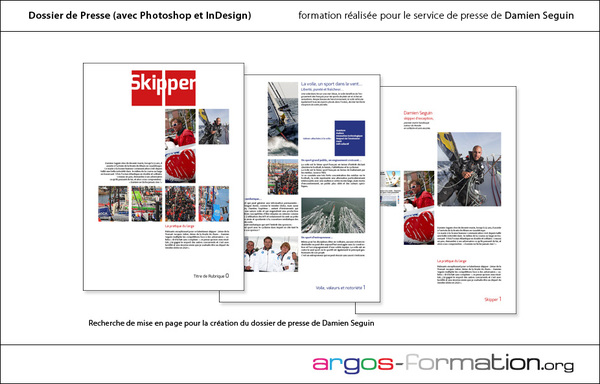 Création d'un dossier de presse