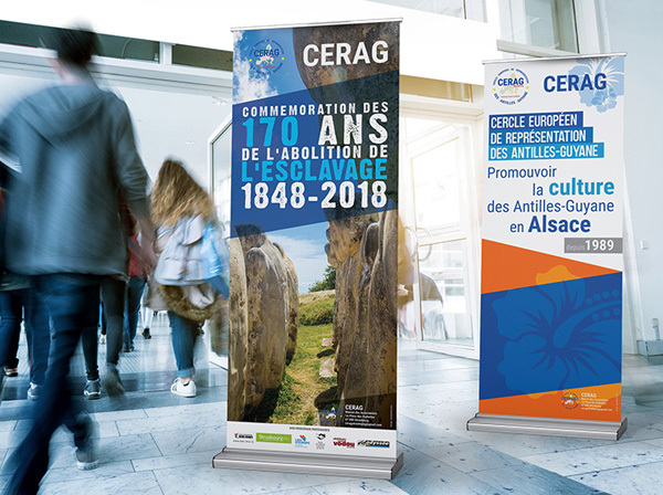 Kakémonos pour l'association CERAG