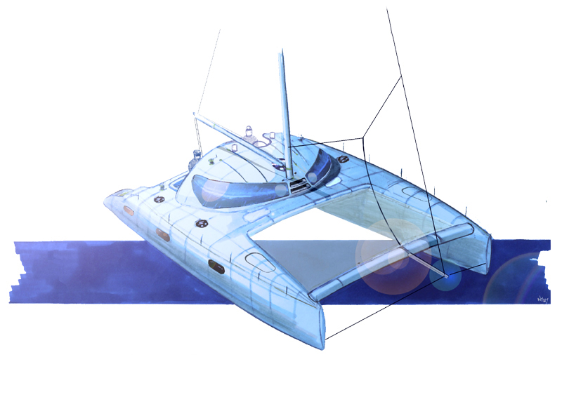 Illustration _ Yacht Design