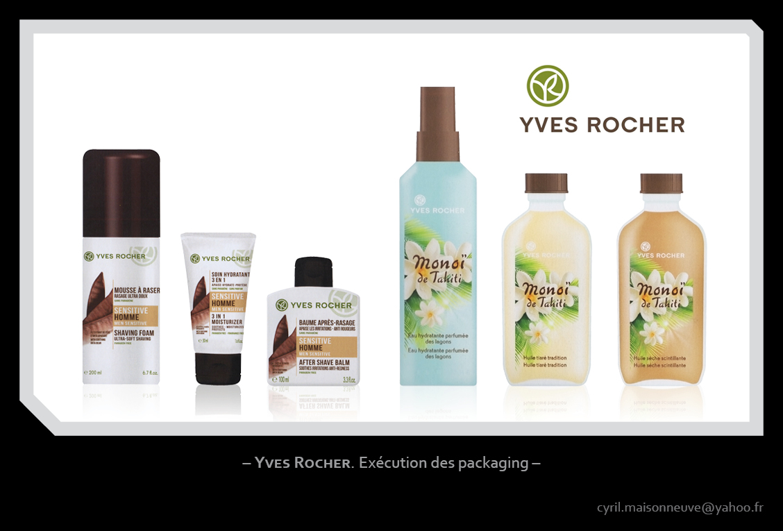 Yves Rocher - Excution de packaging