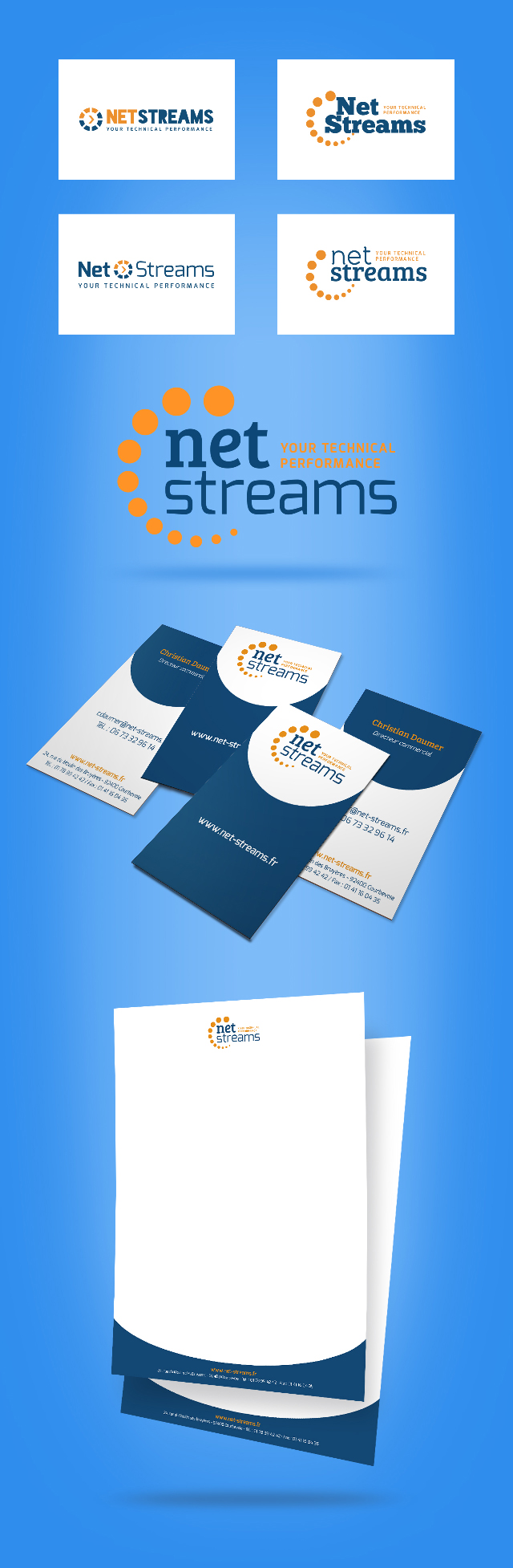 Identité visuelle : logo, carte de visite…