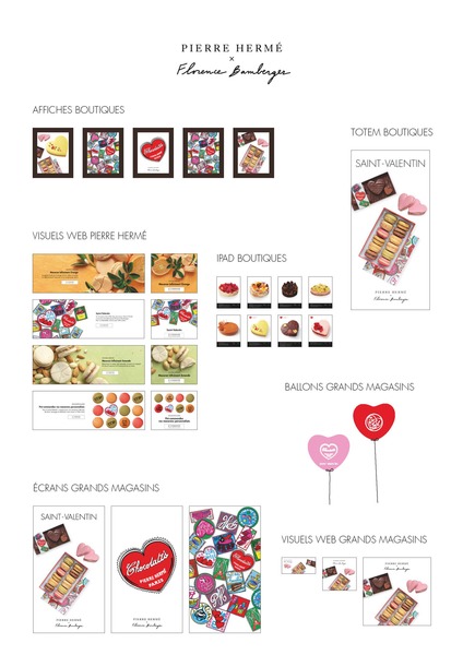 Pierre Hermé Paris : Campagne Saint-Valentin