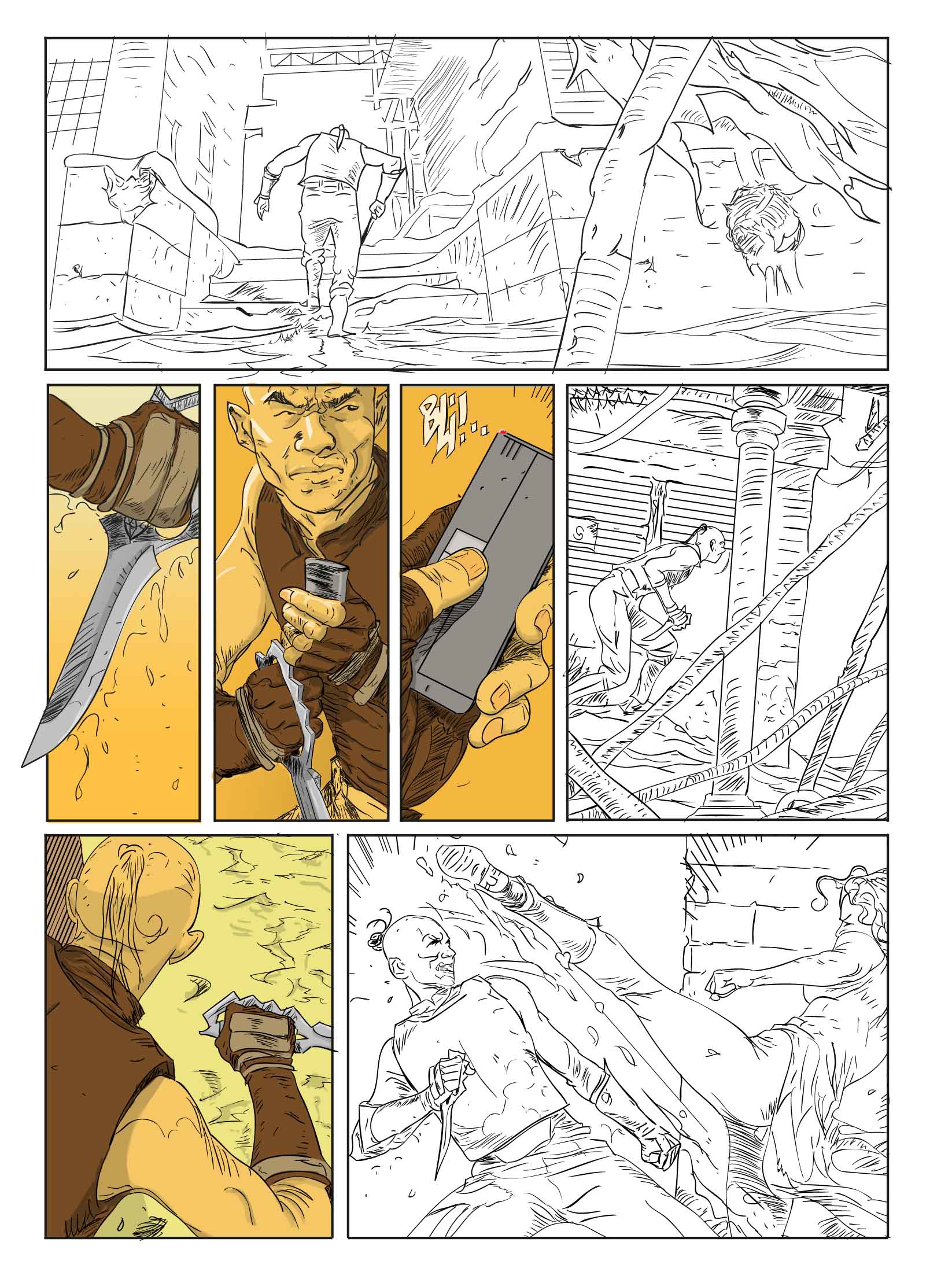 Planche BD