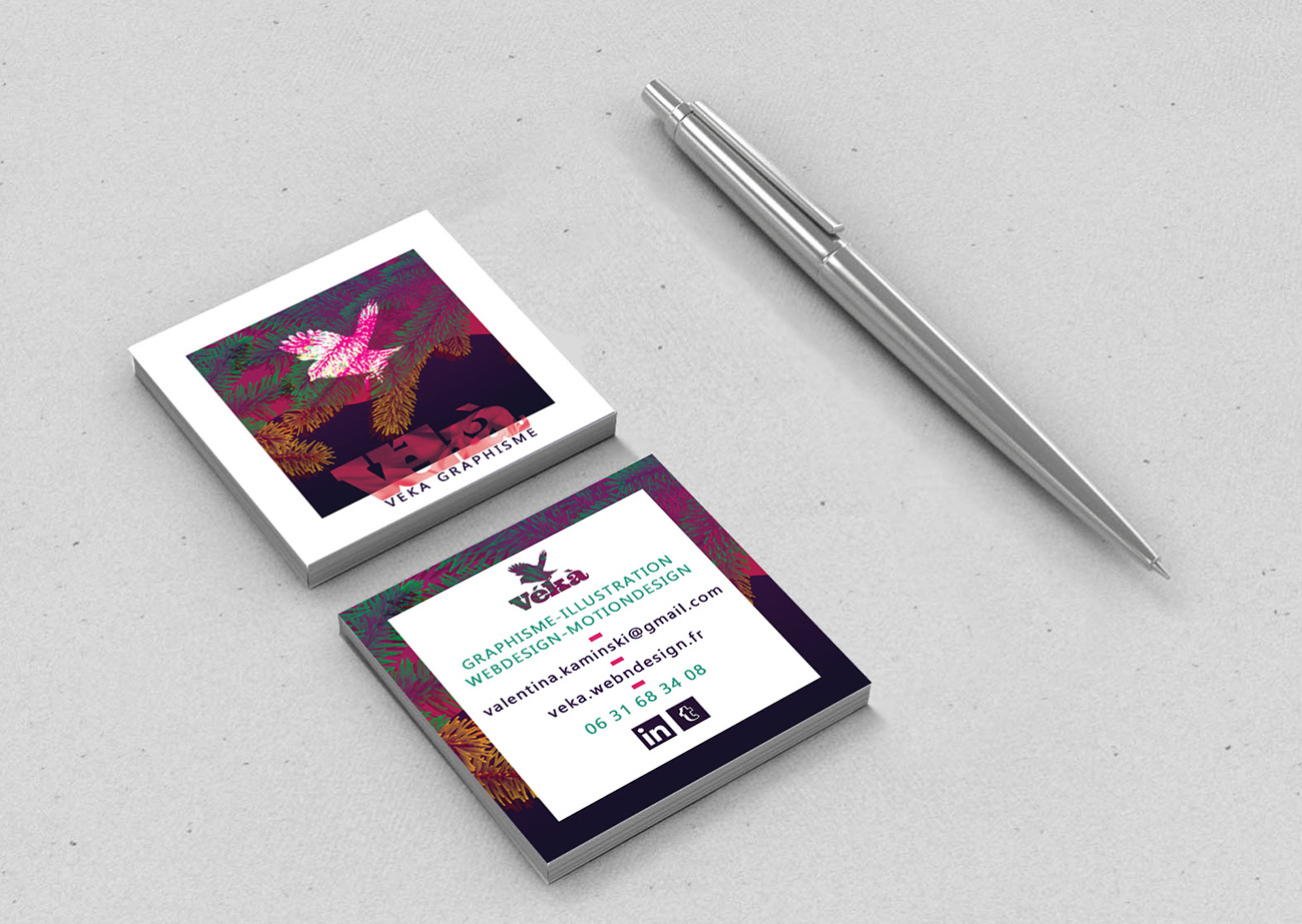 Carte de Visite Vk Graphisme