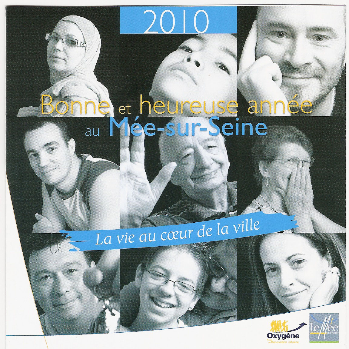 Dépliant de bonne année