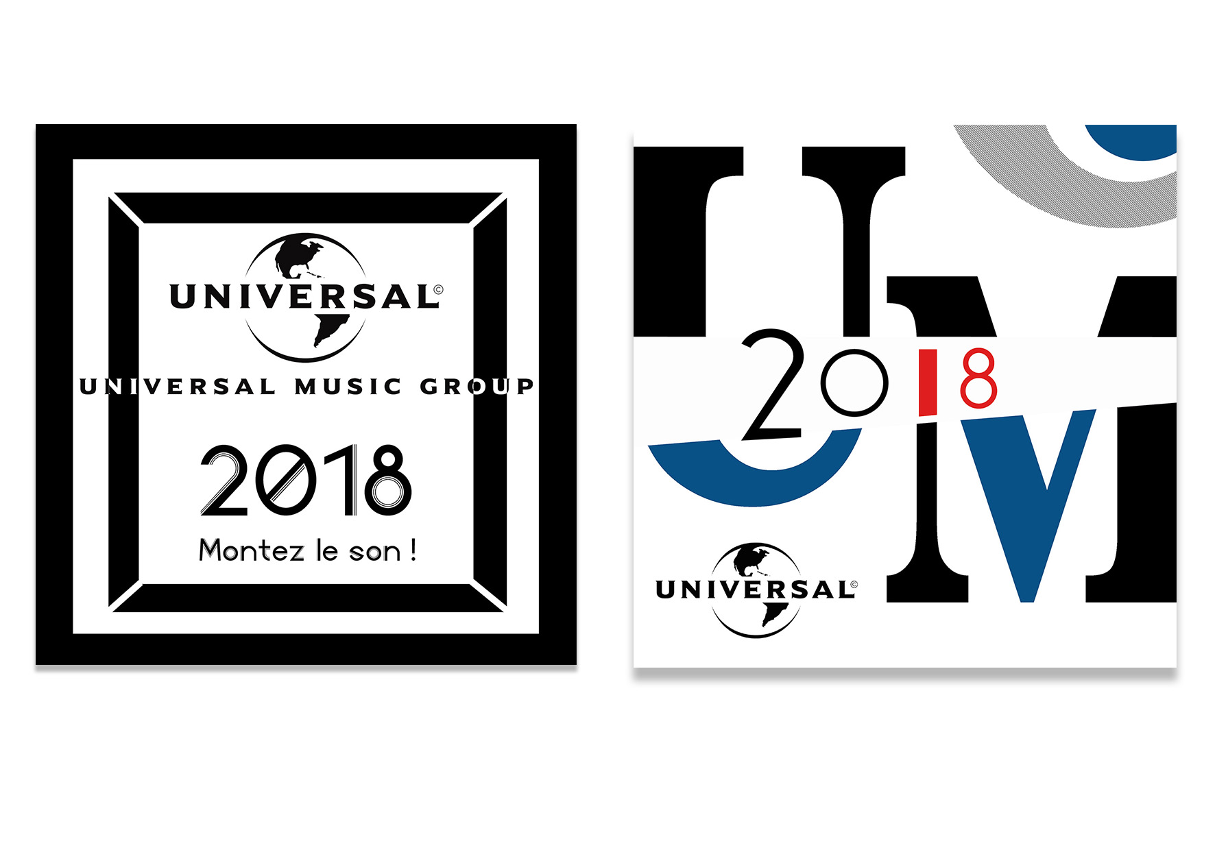 Carte Voeux Universal Music