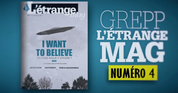 Lancement du magazine GREPP l'étrange