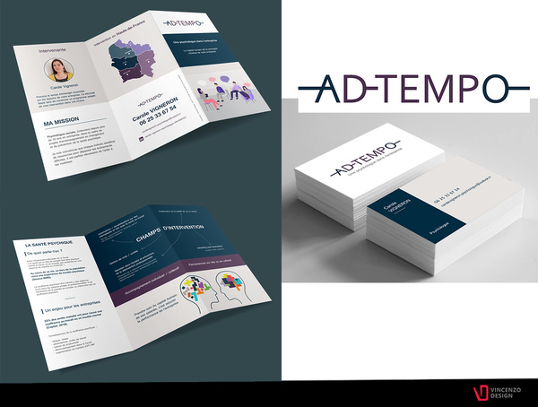 Création charte graphiste pour AD Tempo