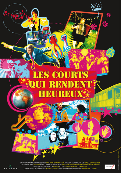 Affiche de film : Les courts qui rendent heureux