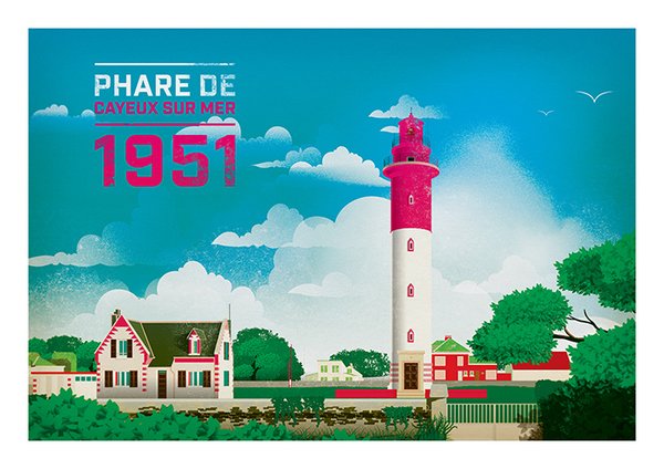 ILLUSTRATION // CAYEUX SUR MER PHARE