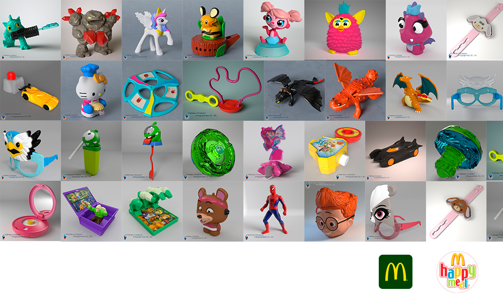 Jouets Happy meal Mac Donald's