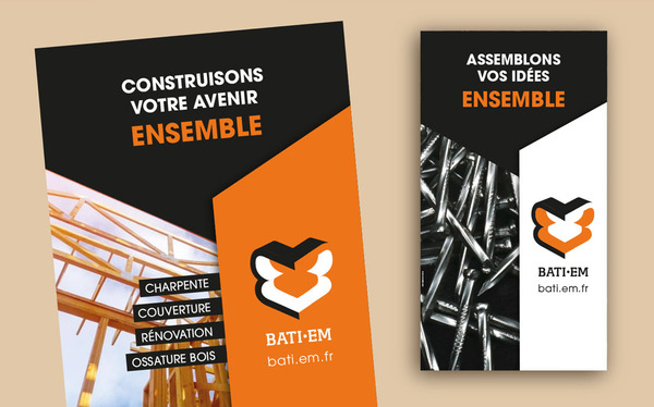 Cration logo et leaflet