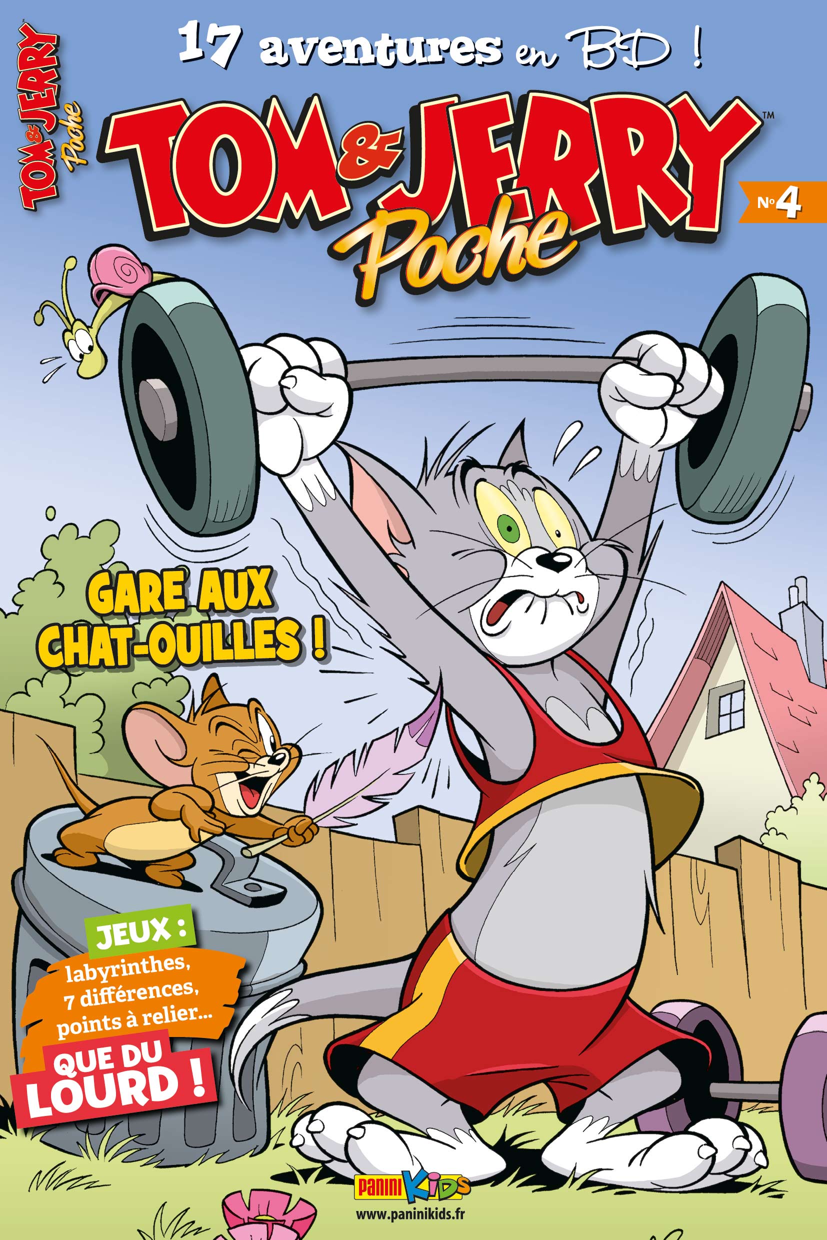 Les Pointilleuses / Panini Kids / Tom & Jerry Poche