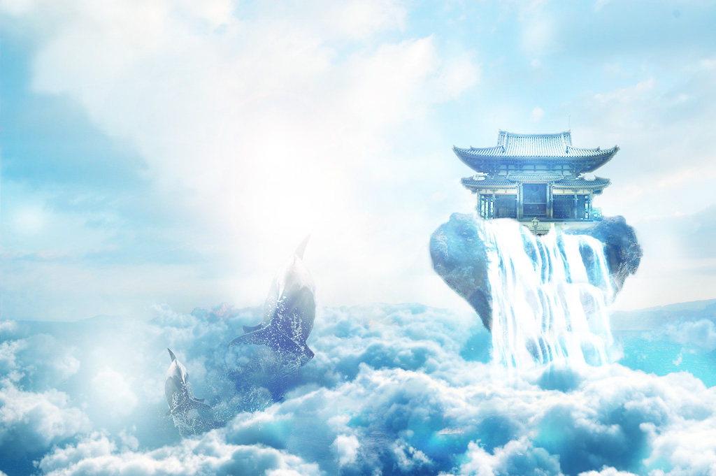 flying island
