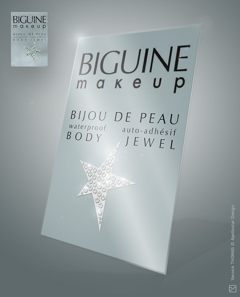 BIGUINE MAKEUP - Bijoux de peau + Packaging