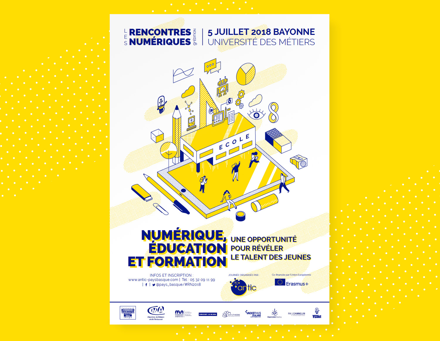 Affiche Rencontres Numériques