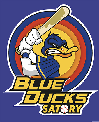 Logo pour les Blue Ducks Satory