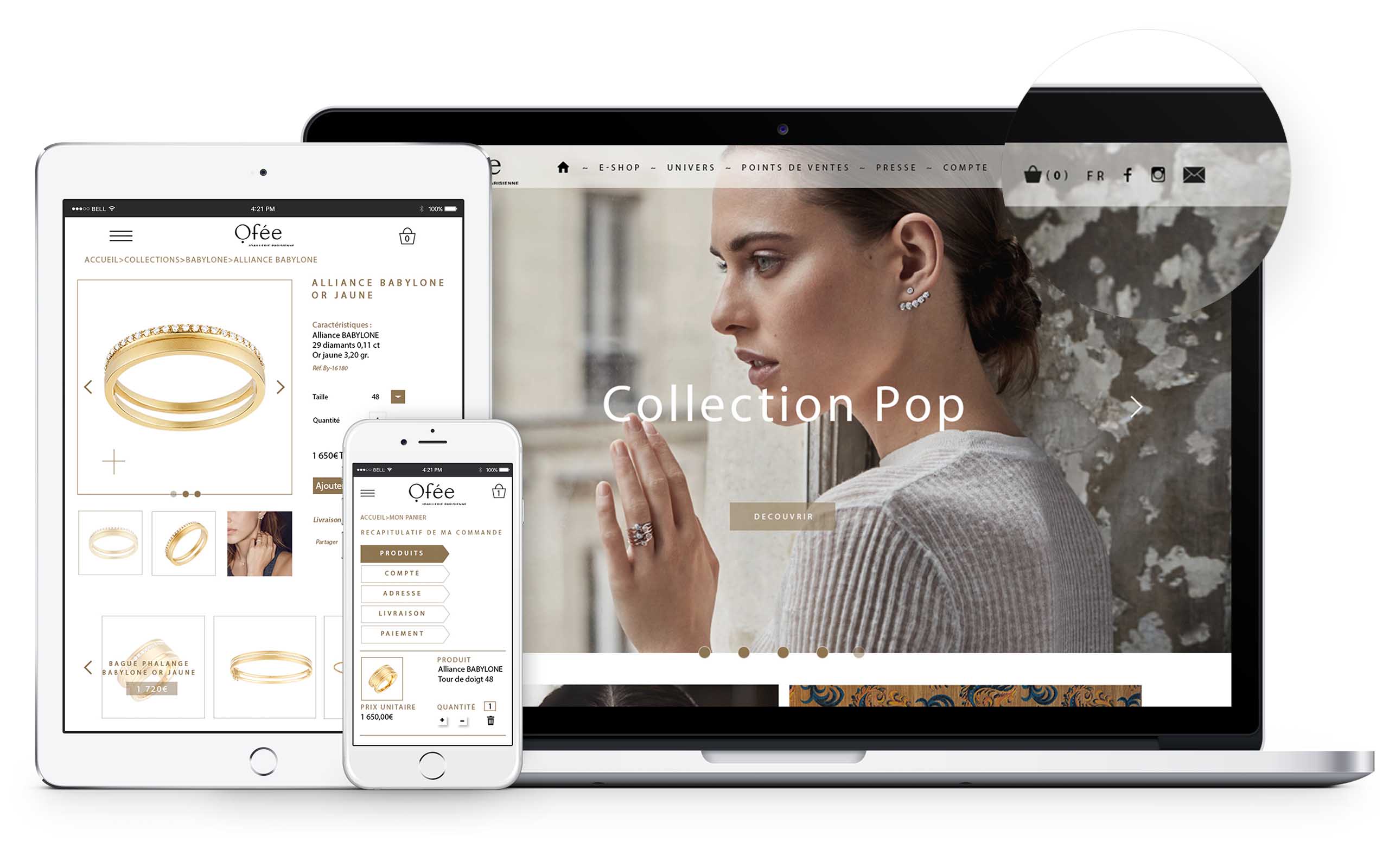 WEBDESIGN UI/UX Ofée