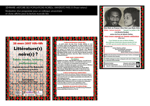 Programme de séminaire