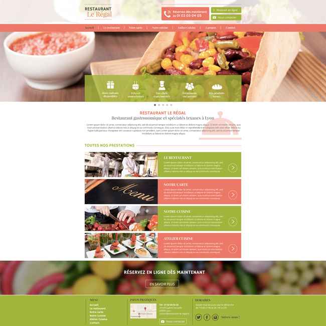 Template de site