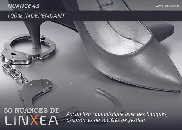 Publicité 50 nuances de LINXEA