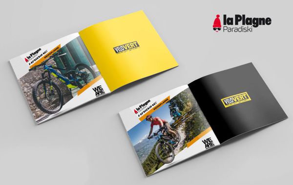 Annonce presse "la Plagne" et "Haibike"