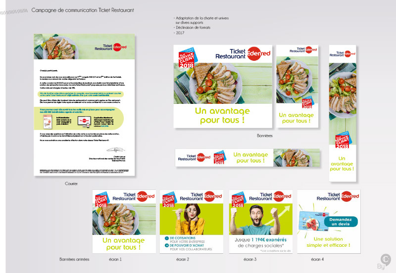 Campagne de communication Ticket Restaurant