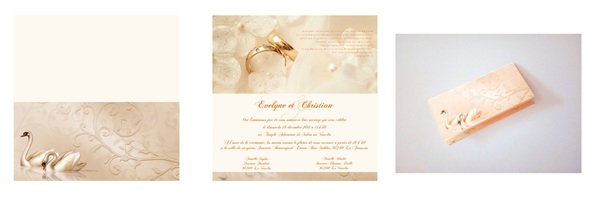 Faire-part de mariage