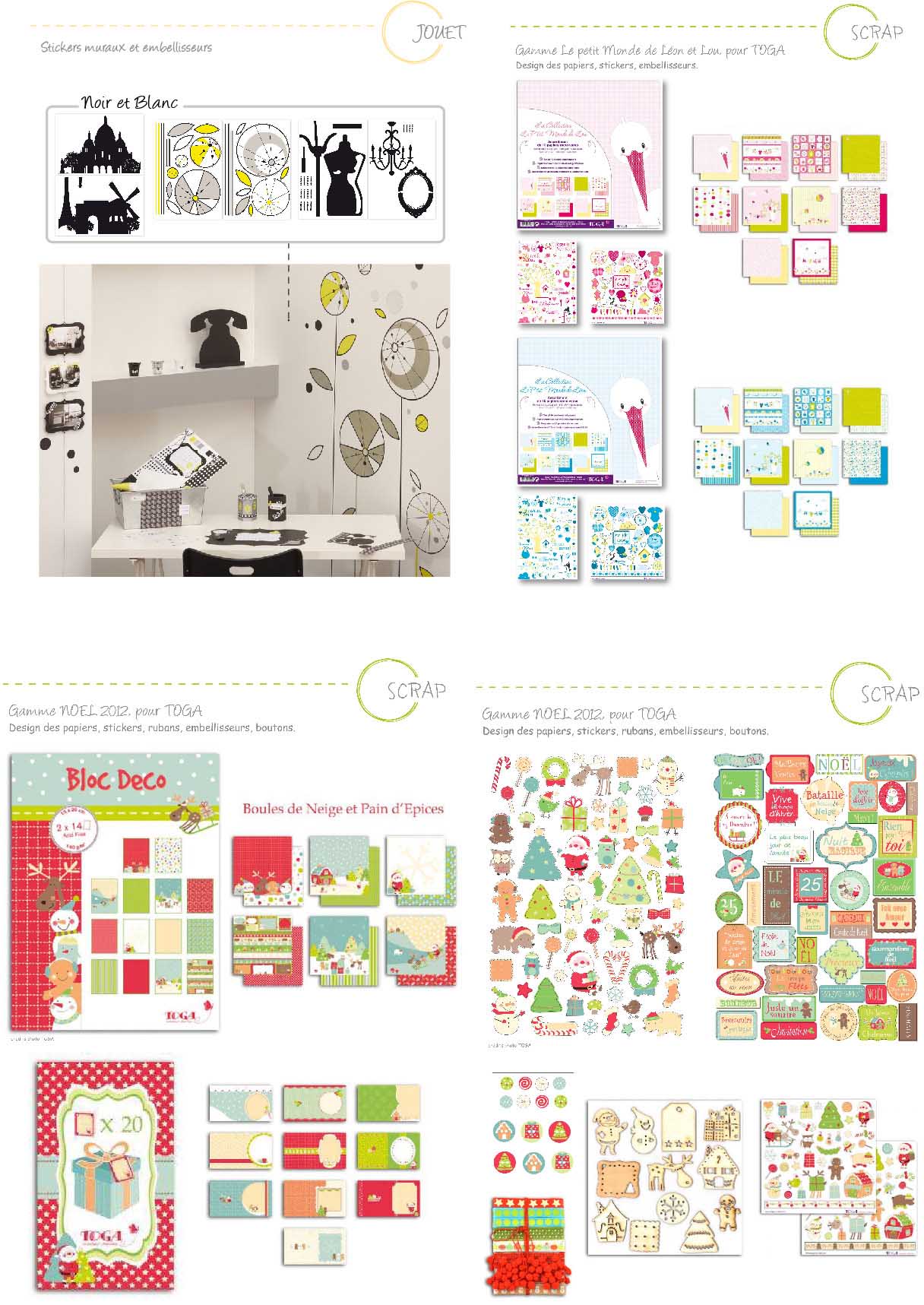 Graphisme déco et scrapbooking