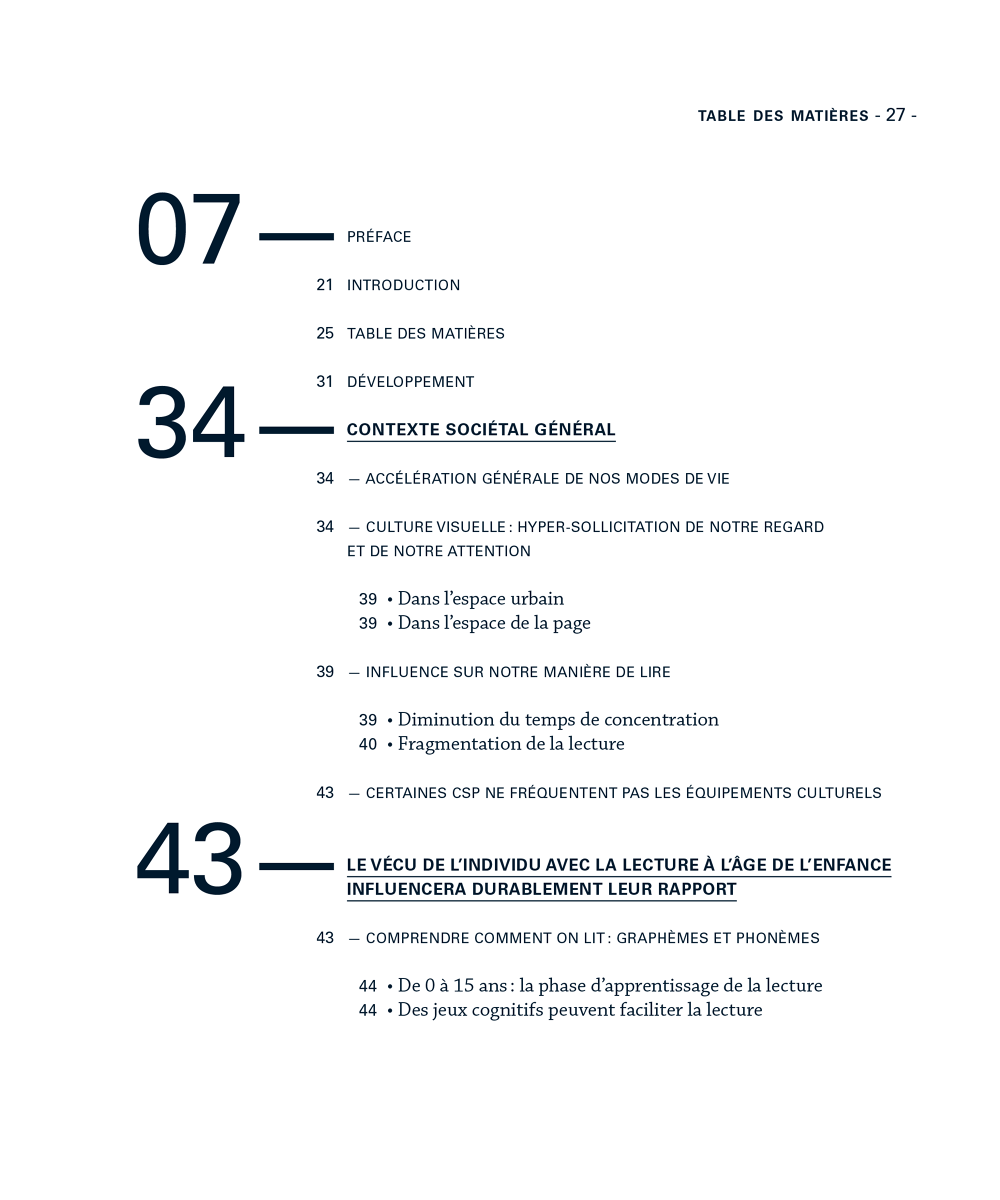Sommaire - Mémoire de Recherche professionnel