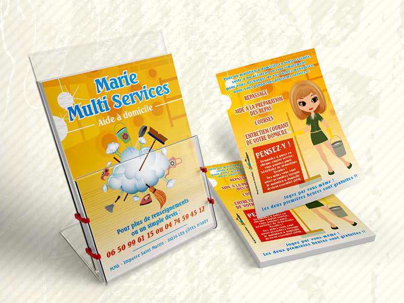 Flyer Marie Multi Services
